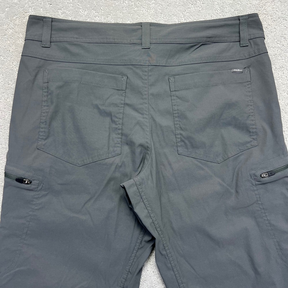 Eddie Bauer Pants Mens 36x27 Gray First Ascent Guide Pro Hiking Outdoor Cargo - Picture 11 of 16